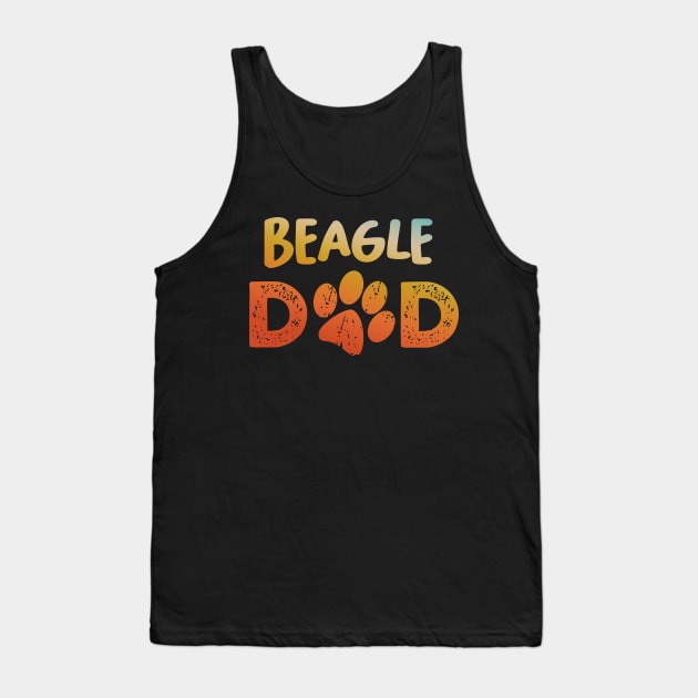 Beagle Dad Tank Top by MetropawlitanDesigns